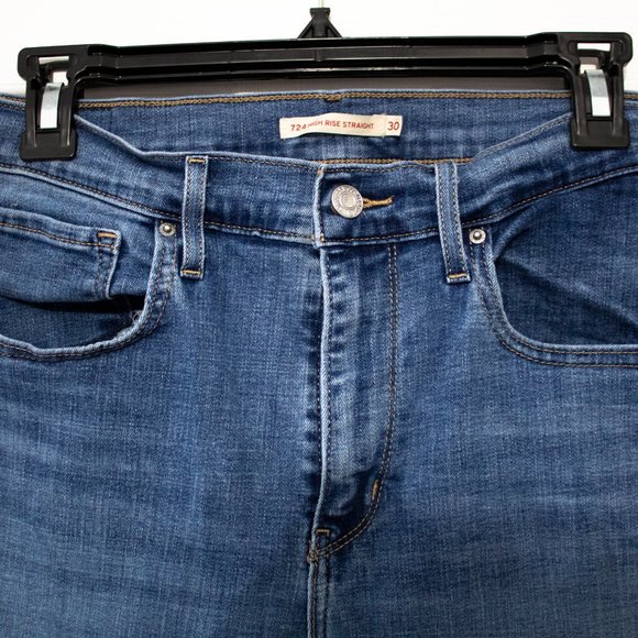 Levi's 724 HIGH RISE STRAIGHT WOMEN'S JEANS - Picture 6 of 6